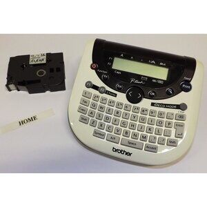 Brother P-Touch PT-1290 Label Maker With Deco Mode & 12mm Tape Battery Operated